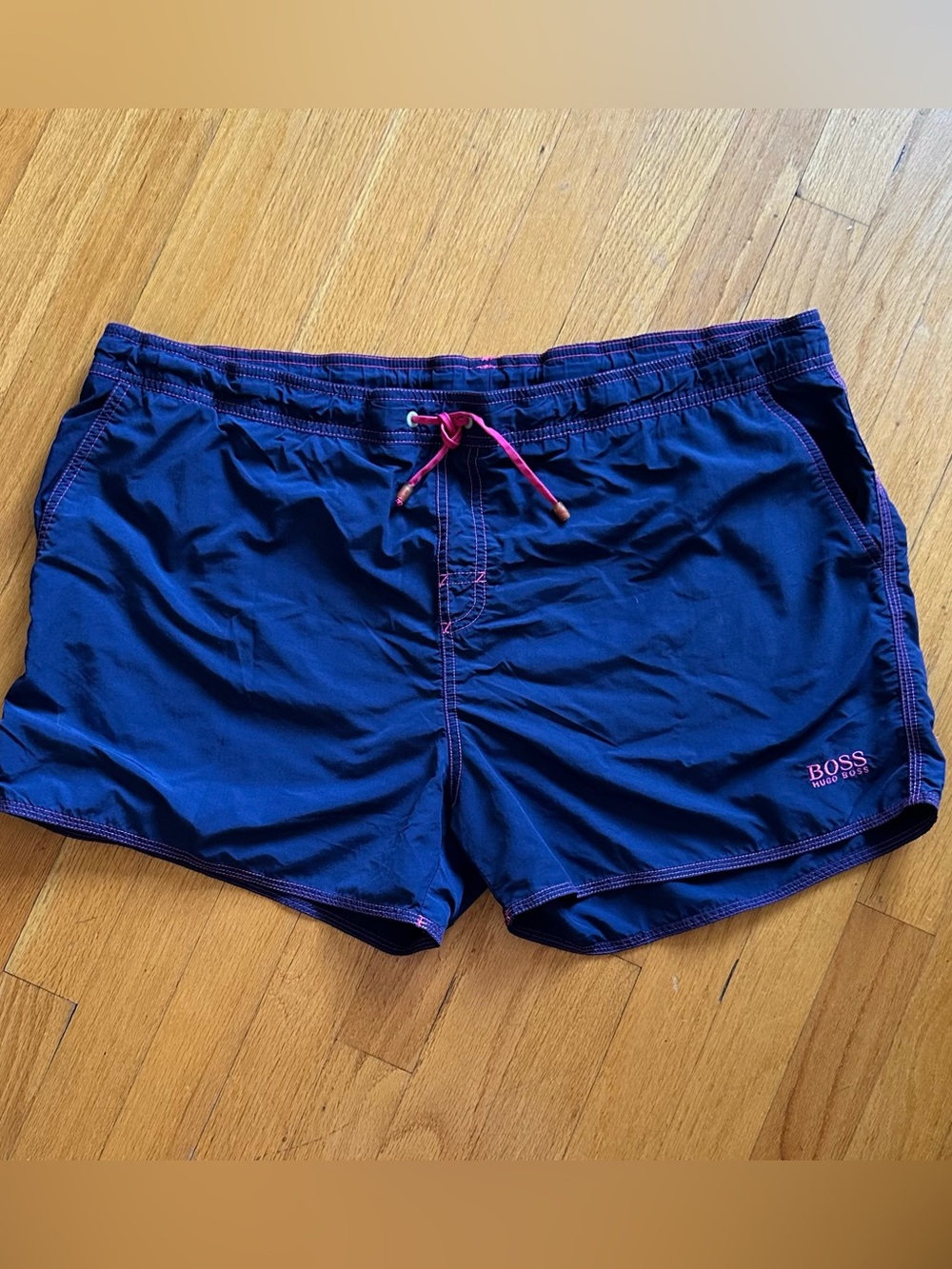 Hugo Boss BOSS Men's XXL Swim Trunks Board Shorts Drawstring Mesh Lined